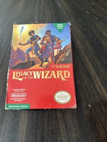 Nintendo NES Game Legacy Of The Wizard CIB Complete In Box 