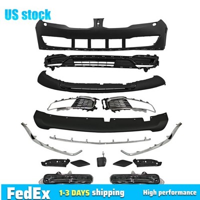Compatible with 2016-2018 Lincoln MKX Complete Bumper Cover New W/ Fog Lamp