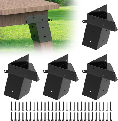 Deer Stand Brackets 4''X 4'',Heavy-Duty Outdoor Elevator Stand,Deer Blind Brackets