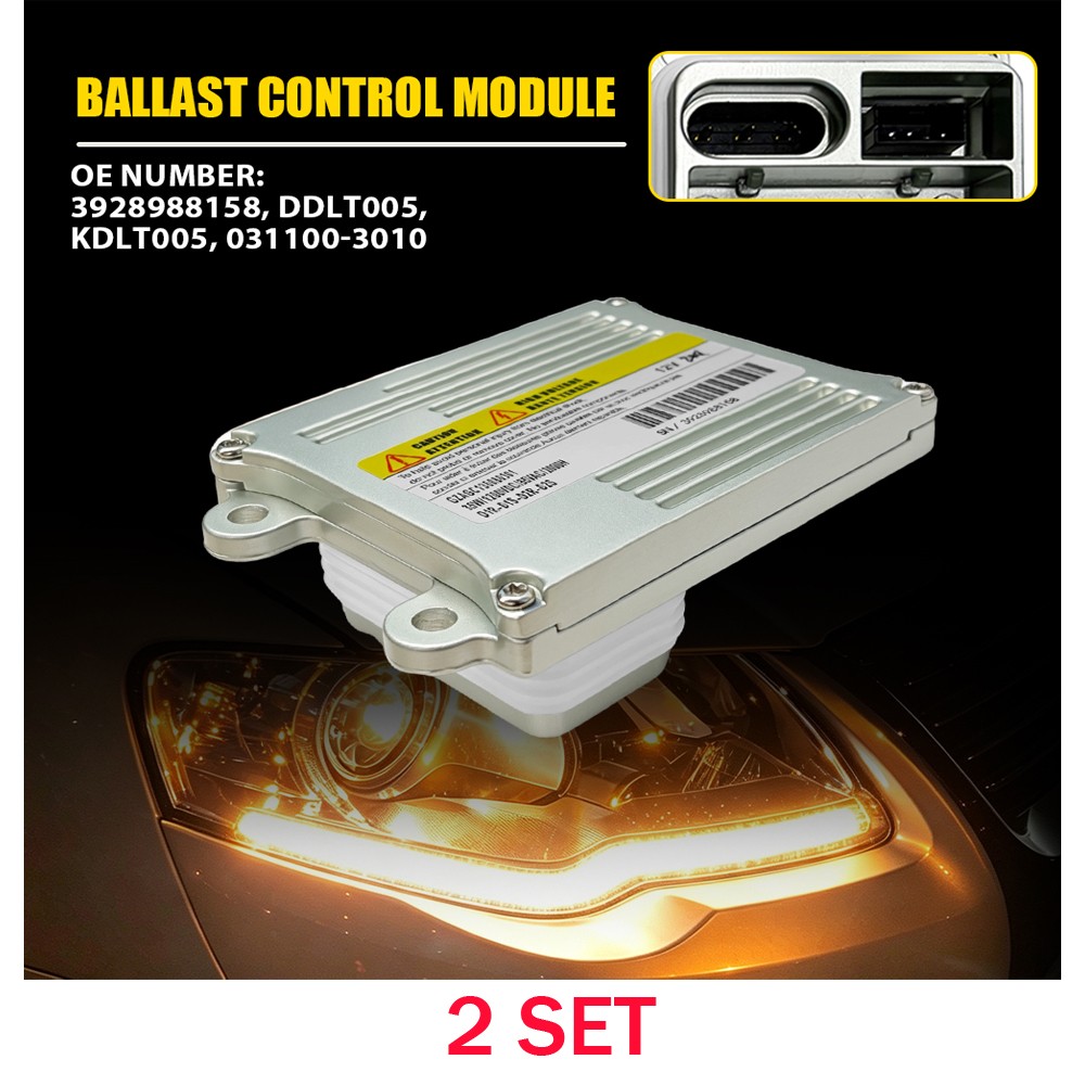 Aston Martin Vantage 2009-2011 Front Headlight ballasts 2 pcs P/N 93235016