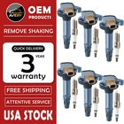 OEM 6 Ignition Coil & Spark Plug for 3.5L Ford F-150 Flex Lincoln MKS MKT UF612