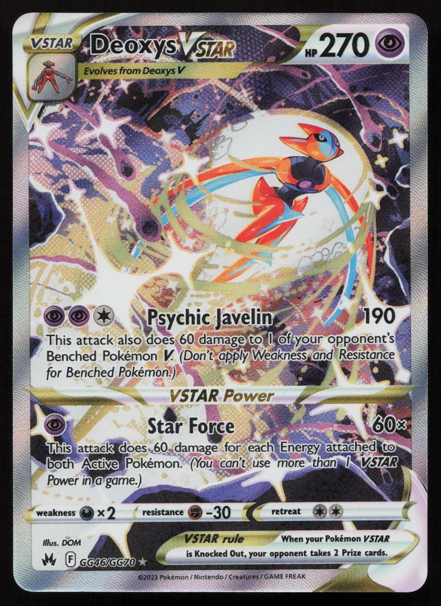 Deoxys VSTAR Pokémon TCG Cards for sale | eBay
