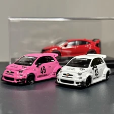 NEW MINI GT 1:64 LBWK Fiat Abarth 595 Widebody Tuned Diecast Model 2024
