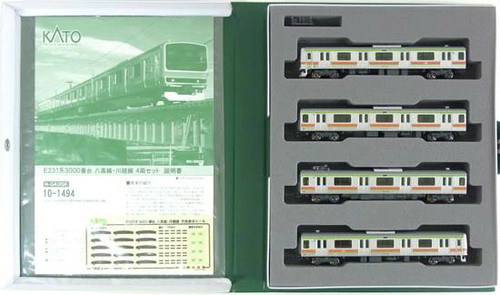 Calibre N KATO 10 1494 E231 Serie 3000 Línea Hachiko y Línea Kawagoe 4 coches s | Condition: Used