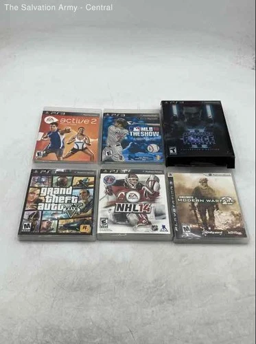 Sony PlayStation 3 Call Of Duty: Modern Warfare 2 And More Games Lot Of 6