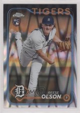 2024 Topps Chrome RayWave Refractor Reese Olson #40 0a8d