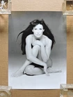 Demi Moore original leggy barefoot pinup portrait photo 1996 Striptease