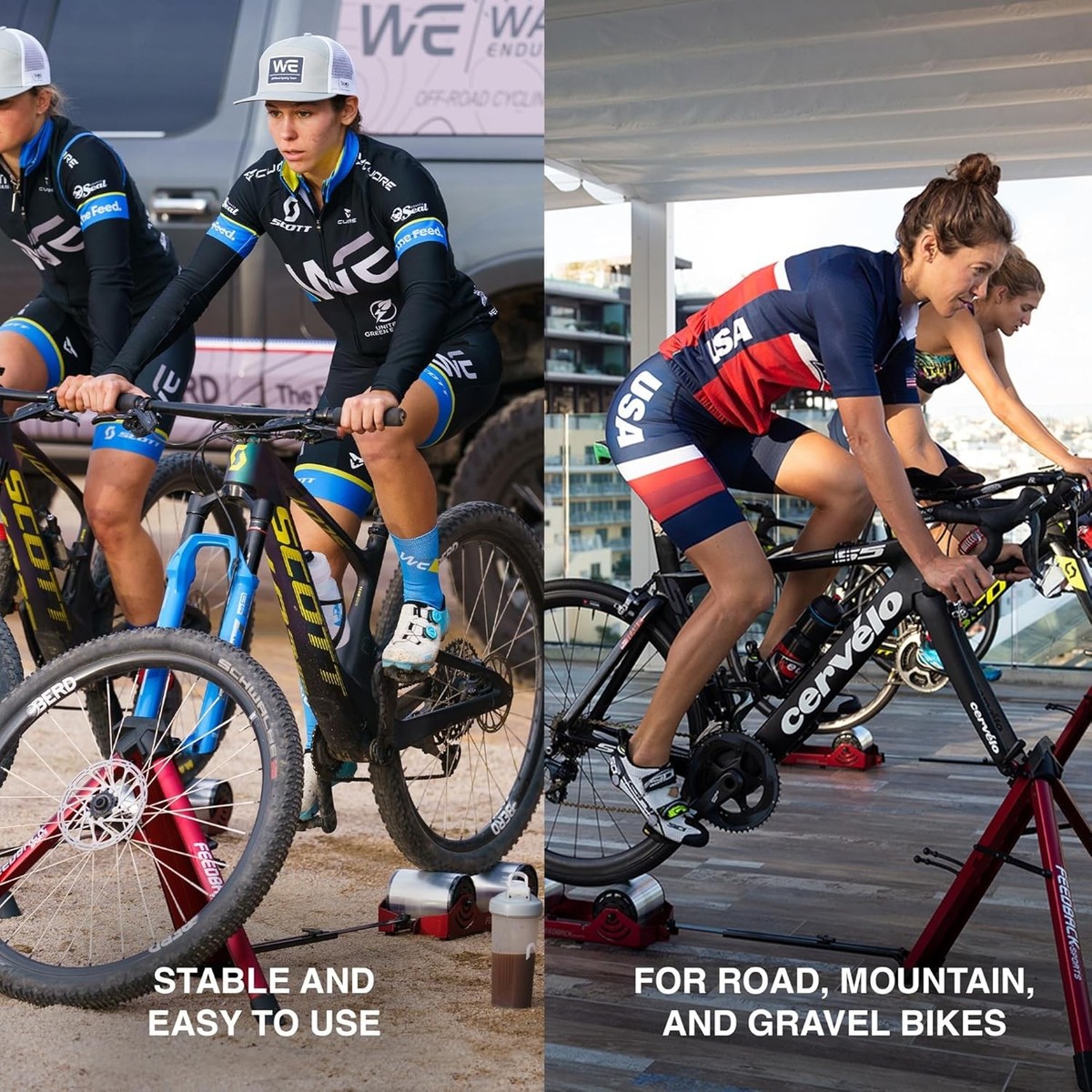 Feedback Sports Omnium Over-Drive Portable Bike Trainer - 17084