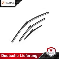 Scheibenwischer Wischerblätter Satz Ersatz für VW Golf VII 2012-20 Schwarz ABS