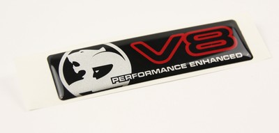 NEW GENUINE HSV V8 PERFORMANCE ENHANCED Guard Badge Decal VN VP VQ VR VS DECAL