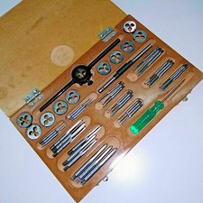 Tap and Dies Set 0 to 10 Ba - Boxed Complete BA Brand New Cutting Die Set