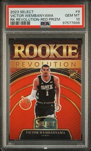 Victor Wembanyama 2023 Select #9 Rookie Revolution - Red Price 