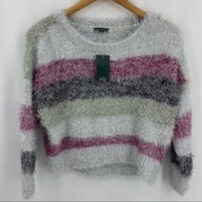 Wild Fable stripe confetti sweater medium NWT