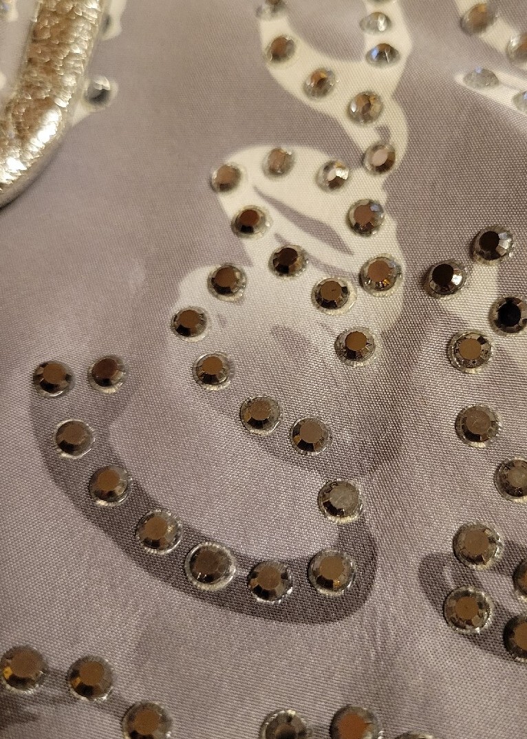 Coach Poppy Ombre Storypatch Spotlight Rhinestone XL … Gem