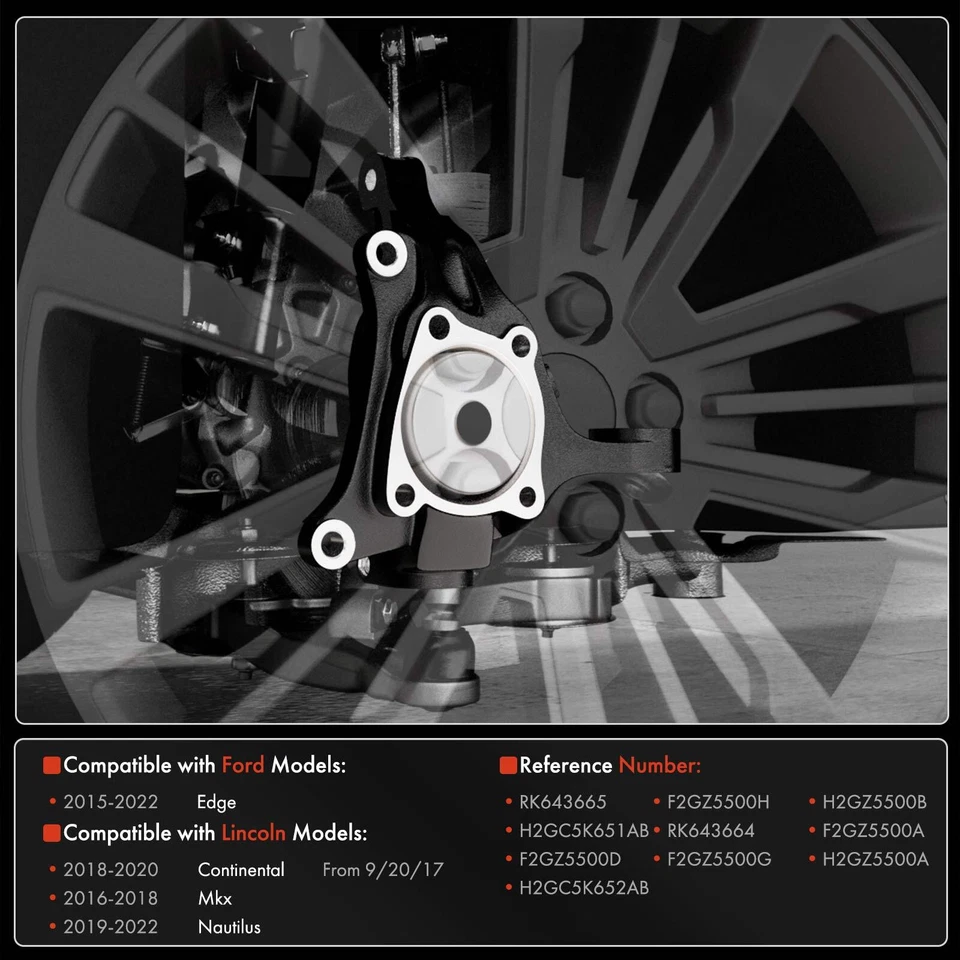 2x Brazo de control trasero inferior trasero para Ford Edge 2015-2022 Lincoln MKX 2016-2018 Foto 2 de 4