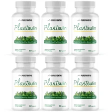 Plantsulin Capsules, Supports Healthy Blood Sugar-6 Bottles