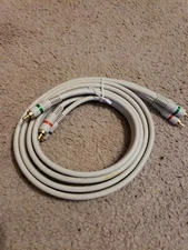  RCA Cable Video Audio A/V 3-RCA Double Shielded High Quality 