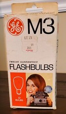 GE M3 Eleven Flashbulbs CLEAR