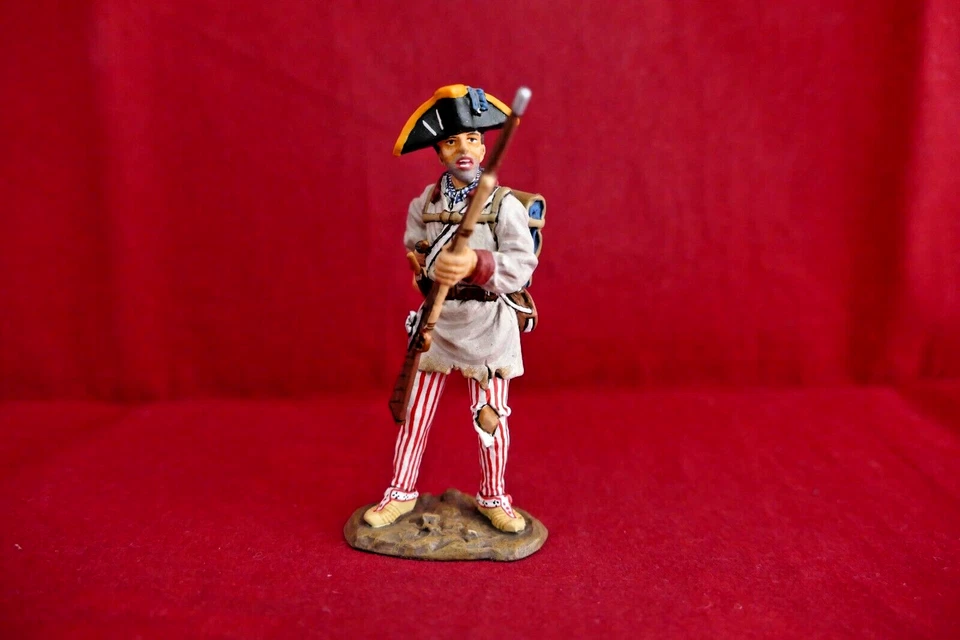 King & Country AR56 Rifleman Holding Cartridge America's Revolution 1776 - Photo 1/4