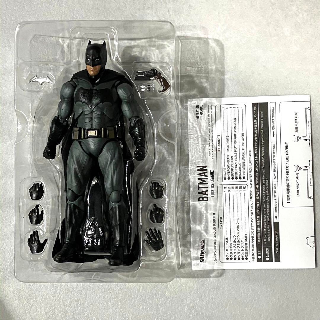 S.H.フィギュアーツ バットマン(JUSTICE LEAGUE) S.H. Figuarts BATMAN Justice League Action Figure Review