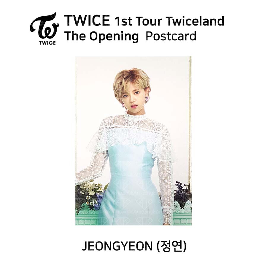 TWICE 1st Tour TWICELAND The Opening Concert POSTCARD Member Set