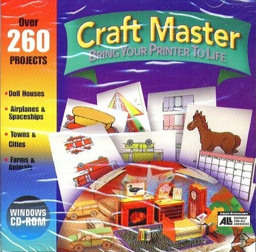 Craft Master CD-ROM for Windows - New CD in SLEEVE - 第 2/3 張圖片