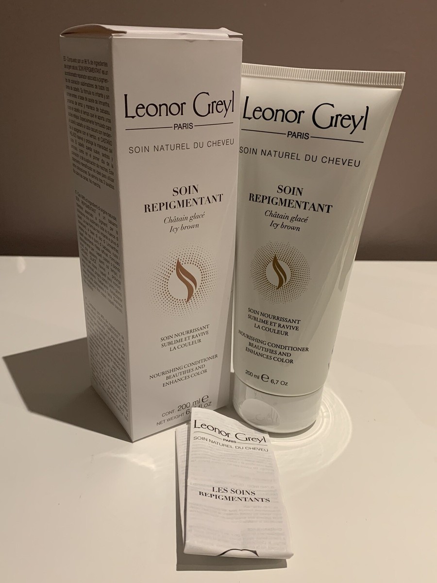 Leonor Greyl Soin Repigmentant Dark Brown Color Conditioner – 200 Ml – Für Tägliche Haarpflege