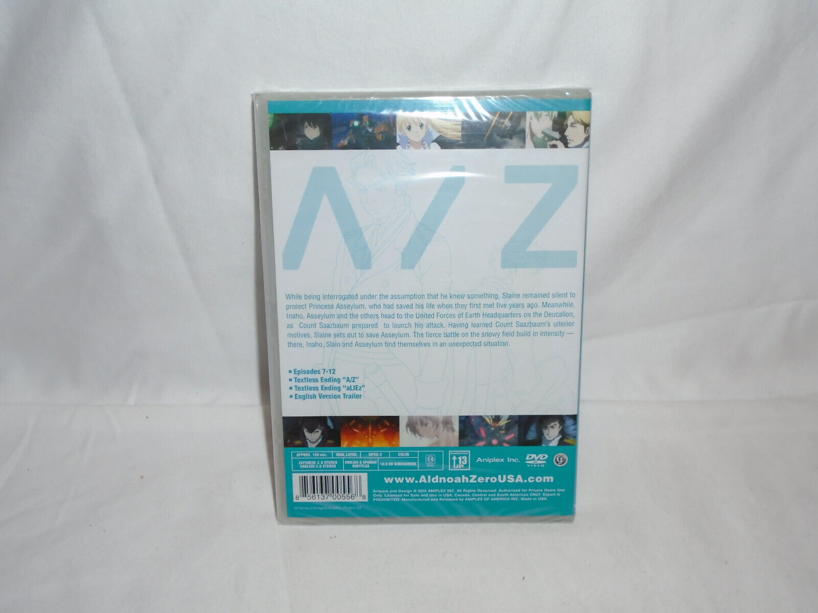 Aniplex of America Inc Aldnoah Zero Part 2 DVD