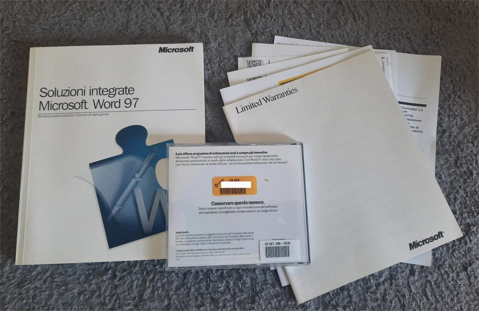 MICROSOFT - OFFICE - WORD 97 - CD - Immagine 4 di 4