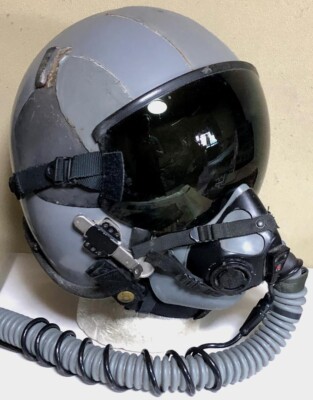 U.S. AIR FORCE ヘルメット USAF U.S. Air Force Flight Helmet HGU-55P CE & MBU-20/P Used F/S