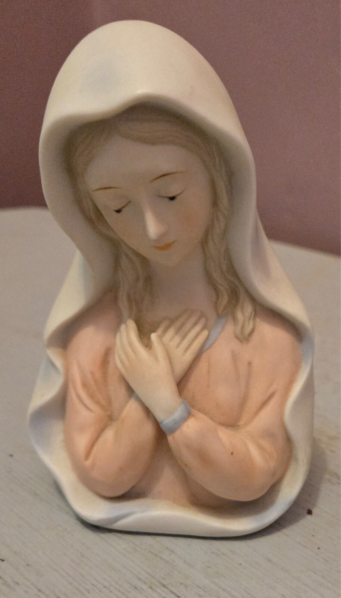 額装品/French Chris at the（ナン ゴールディン） vintage Lefton China Madonna the Christopher collection