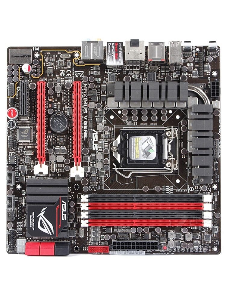 For Asus Maximus V Gene LGA 1155 32GB for 22/32nm CPU Z77