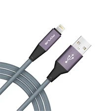 For iPhone 5 6S 7 8 Plus Charger Cord 10ft USB Cable Power Wire Braided Long