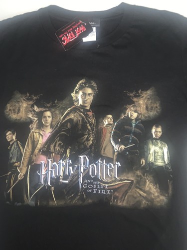 Harry Potter T-Shirt Der Feuerkelch Erwachsene kleiner Film Promo Original Neu mit Etikett - Bild 12 von 18