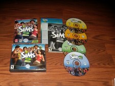 The Sims 2 PC, 2004 Game with manual and pictured inserts CD-ROM