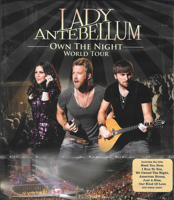 Lady Antebellum Own The Night World Blu-Ray (Eagle Vision) New And Sealed