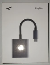 RayNeo Charger - USB to Glasses and Charging Adapter - Black - Used - Open Box