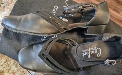 Dance Connection Comfort Shag Practice Ballroom Dance Shoes Size 10.5