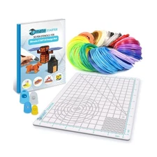 3D Pen Filament with Silicon Design Mat and Compatible Stencils Boo... Fast Ship