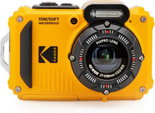 PIXPRO WPZ2 Waterproof Shockproof Digital Camera 16MP 4X Zoom 1080P HD Yellow 