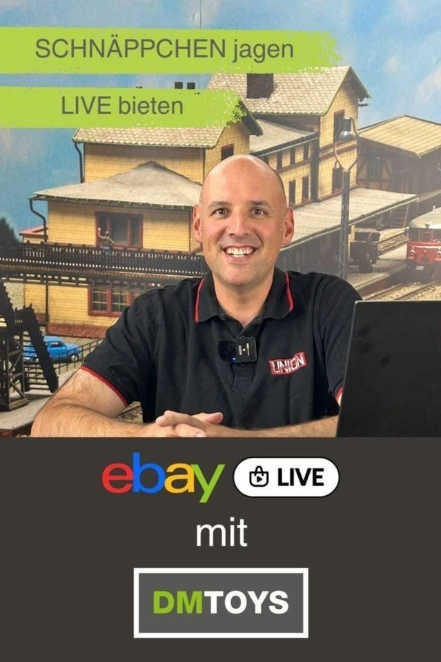Modellbahn Modelleisenbahn DM-Toys Spur N Live Shopping am Wochenende