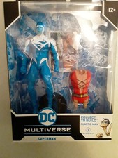 McFarlane DC Multiverse JLA Blue Superman action figure Plastic Man BAF Wave