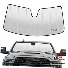 Windshield Sun Shade Compatible for 2019-2025 Ram 2019-25 Ram 2500-5