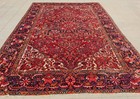 Amazing Hand Knotted Antique Tribal Hareez  Wool Area Rug 11 x 8 Ft — photo 4