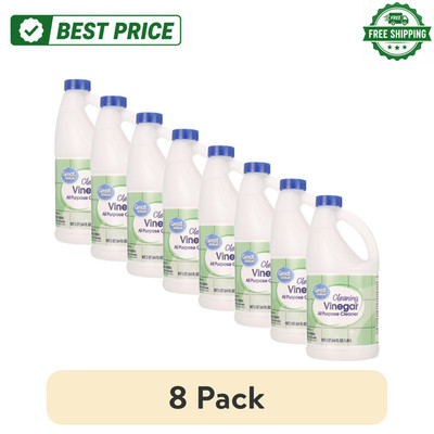 (8 pack) Great Value All Purpose Vinegar Cleaning Solution, 64 Fluid Ounces