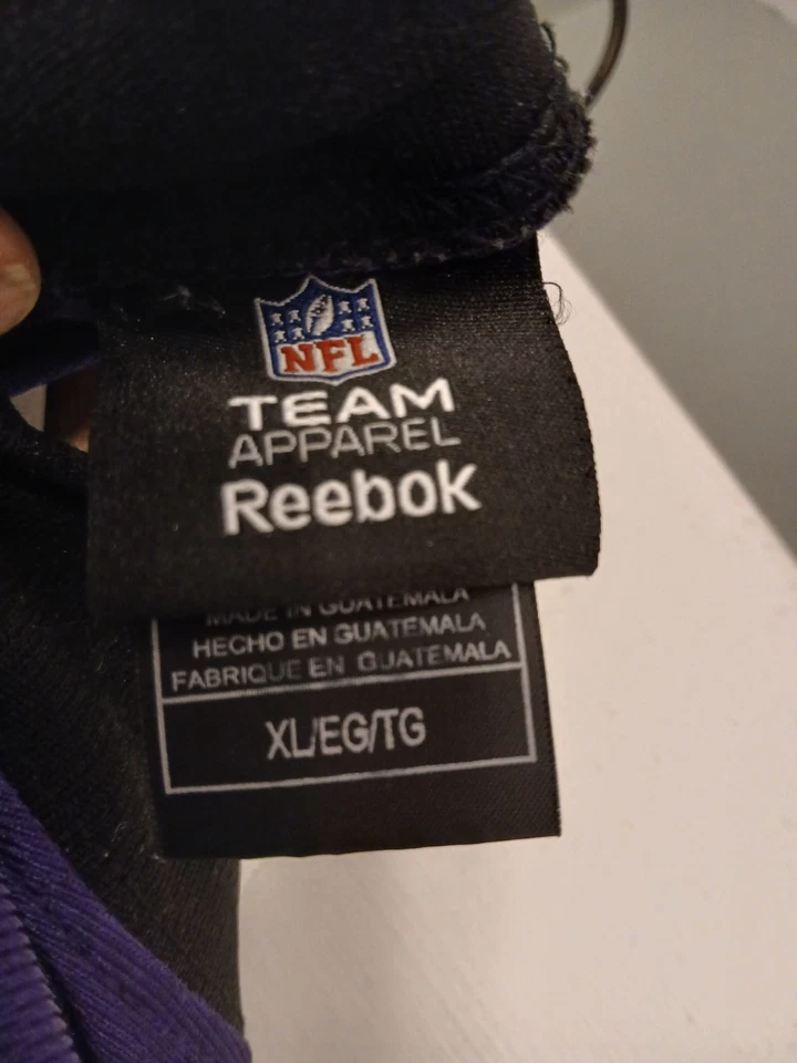 XL Flacco Reebok Men's Jersey, Ravens Oversized, #5, Purple, Official NFL - Image 2 of 4