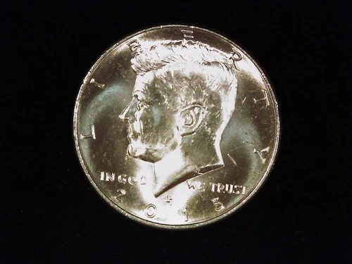 2015-P Kennedy Half Dollar AU++ (1). Free Shipping!