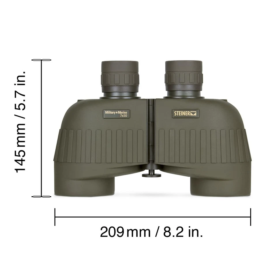 Steiner Military-Marine Series Binoculars, Lightweight Tactical Precision Opt... - Image 3 of 4