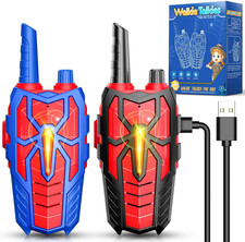 Rechargeable Walkie Talkies for Kids : Christmas Toys Gifts for Boys Ages 3 4 5
