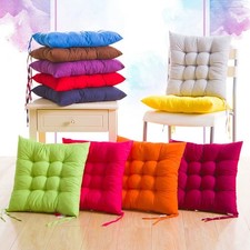 Chair Seat Pads Cushions Tie on Dining Garden Room Kitchen Patio Cushion